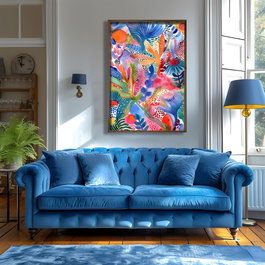 Wallity Cuadro Decorativo GE022-L Multicolor
